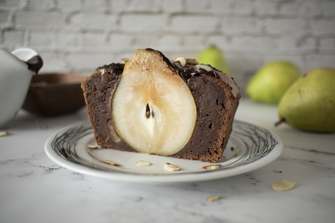 Pear and Chocolate Cake - Pastry Wishes